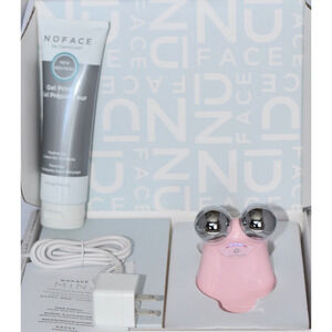 NuFACE Pink Petite Advanced Facial Tightening Toning Device + 5oz Gel Primer NEW